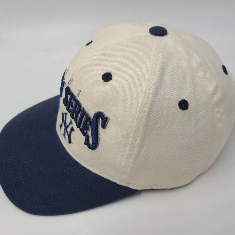 Vintage‎ New York Yankees Mets Hat Adjustable (Seems Small) 2001 Subway Series
